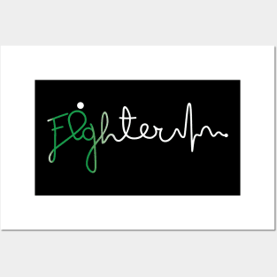 Fighter- Gastroparesis Gifts Gastroparesis Awareness Posters and Art